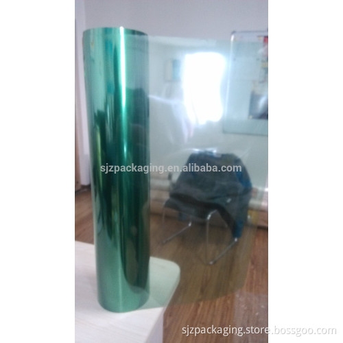 Green both side silicone coated PET film